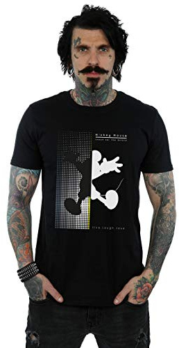 Disney Herren Mickey Mouse Reach for The Future T-Shirt