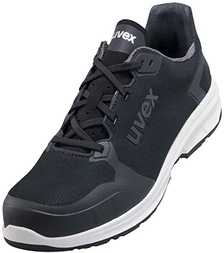 Uvex 1 Sport Arbeitsschuhe - Sicherheitsschuhe S1 P SRC ESD - Schwarz, Größe:43