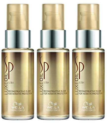 3er Wella SP System Professional Luxe Oil Reconstructive Elixir 30 ml