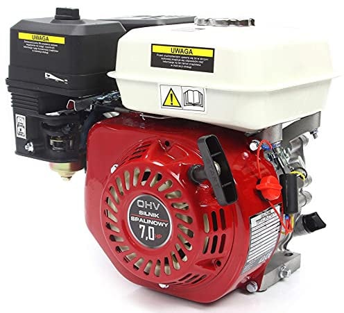 Motore a Scoppio Benzina 7CV 196cc 5.14 KW OHV 4 Tempi per Go Kart motozappa Tosaerba Universale
