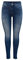 ONLY Damen Onlblush Life Mid Sk ANK Raw Rea811 Noos Jeans, Dark Blue Denim, L / 34L EU