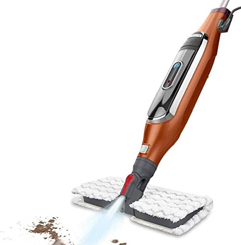 JINHH Aspirapolvere Vapore Tutto in Uno e Scopa Vapore con Panno in Microfibra e Forte Potenza aspirazione Moquette, Piastrelle in Ceramica, Granito e Pavimento in Marmo