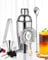 Trongle 7 Pieces Cocktail Shaker Set, 750ml Stainless Steel Cocktail Making Set with 15/30ml Double Jigger, Great Cocktail Gift Sets for Home, Bar Accessories, Birthday, Christmas, Thanksgiving Gift