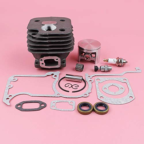 52 mm Big Bore Zylinderkopfkolben-Kit für kompatibel mit Husqvarna 268 XP 272 272XP 272K Kettensäge 503 75 81–71 Nadellager Ansaugkrümmer (Color : China)