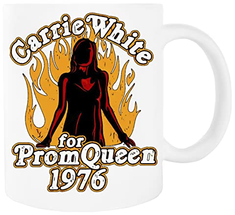 Carrie Movie Stephen King Tazza Bianca Tazza Da Bere In Ceramica