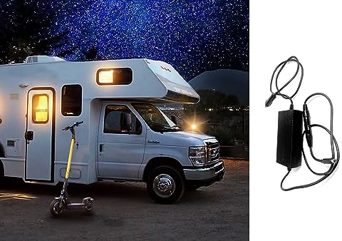 Enerpower DC-DC Kfz, Wohnmobil, Camper, LKW Ladegerät 12V-24V Li-Ion auf 42V 3A für Elektroscooter Xiaomi M365, M365 Pro, 1S, G30, Ninebot ES1, ES2, ES4, Bird, Lime, Tier, VOI, Doc Green ESA und mehr