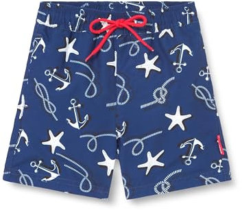 Playshoes Badeshorts Jungen Beach-Short Badehose Schwimmhose Badebekleidung, maritim, 86/92