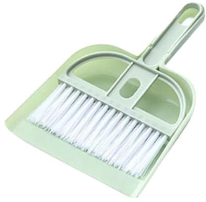 1set Nordic Color Desktop Mini Broom Dustpan Set Small Cleaning Brush Garbage Household Cleaning Cleaning Tools Table Shovel