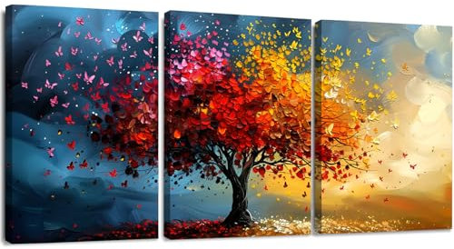 YWQQ Quadro Moderno Soggiorno, 3 Pezzi Quadri Stampe Su Tela, Decorazioni Camera Da Letto Bagno Cucina Ufficio Sala Da Pranzo Bar