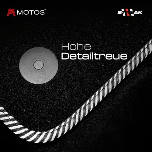 MatsMore Autoteppiche Automatten Velours Fussmatten passt für BMW 3er E91 2004-2011 - Standard, Gewebt, Grau fußmatten Auto - Erleben Sie neuen Fahrkomfort mit einem Velours- Auto fußmatten Satz für