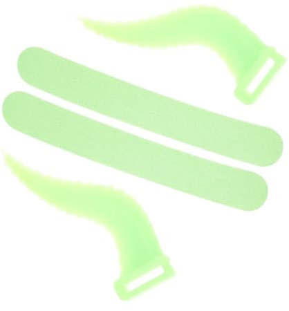 BELLIFFY Halloween Cosplay Horns Headphone Accessories for Women and Gamers, Green Glow-in-the-dark Headset Horn Attachments, Party Festival Decoration Set