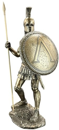 57 SPECIAL REPLICAS Skulptur Deko Figur Hoplitenfigur – Spartanischer Krieger Figur als Geschenk für Wohnzimmerdekoration Figuren Deko