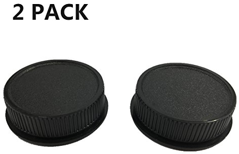 HomyWord 2 PACK Body Cap & Camera Rear Len Cover Set For Leica M42 thread Lens