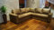 Quattro Meble Echtleder Ecksofa Mallorca RE 245 x 245cm Sofa Couch mit Bettfunktion und Bettkasten Eck Couch Echt Leder Hermes Mocca