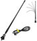 Alca Germany Universal 12V Car Radio Aerial Rubber Antenna Flexible Roof Mast 533000