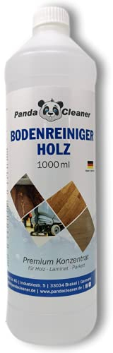 PandaCleaner Holzboden Reiniger - 1000ml zur Parkett Reinigung & Laminat Pflege - Die nachhaltige Pflege von Holzböden - Parkett Reiniger Konzentrat- Holzreiniger & Holzpflege