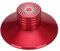 Record Clamp, Aluminum Audio Disc Turntable Stabilizer Clamp, (Red)