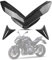 PSLER® Copri Naso Carenatura Anteriore del Motociclo per Z900 2017-2019 (Carbonio)