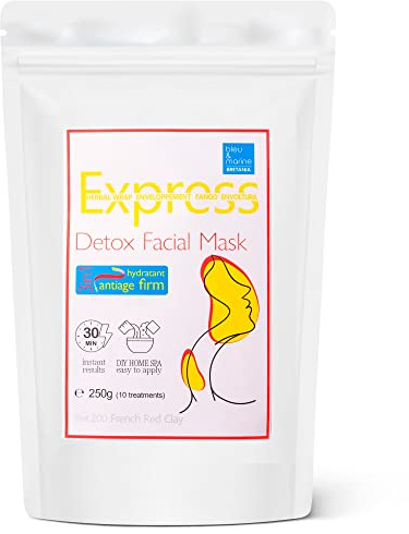 Bio Argilla Rossa in Polvere 100% Naturale. Cura della Pelle (Punti neri, Acne, Imperfezioni) Detox Skinfood. Antinfiammatoria. Argilla Purificante. Maschera Argilla Viso. Peeling Clay - 250 g