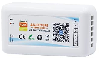 LED Streifen WIFI Controller 6pin RGBW RGB CCT smart Controller, 6 Pin LED Streifen Dimmaktor, DC12V-24V Controller Kompatibel mit Tuya