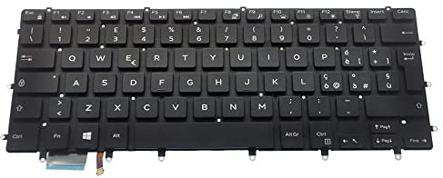 Tastiera del computer portatile per DELL XPS 15 7590 9550 9560 9570 Inspiron 7568 2-in-1 7558 Precision 5510 5520 5530 5540 0CHVD9 CHVD9 NSK-LV0BC 0E PK131BG2A15 IT nero con retroilluminazione Nuovo