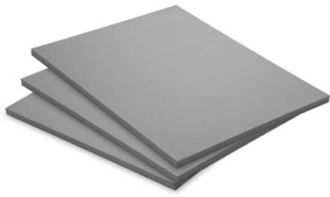 Kalziumsilikatplatte [500x610x70 mm | 3 Stück] - Dämmung Verkleidung Öfen & Kamine - Dämmplatte Klimaplatte niedrige Wärmeleitfähigkeit - 1.000 °C hitzebeständig - Wärmedämmplatte