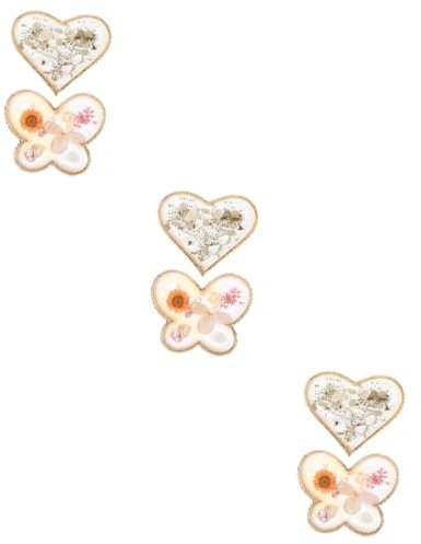 FOMIYES 3 Set Di Palette Per Unghie Palette Per Nail Art Cristallo Agata Resina Unghie Galvanica Manicure Facile Arredamento Per La Casa Materiale Sicuro 2 Pezzi*3