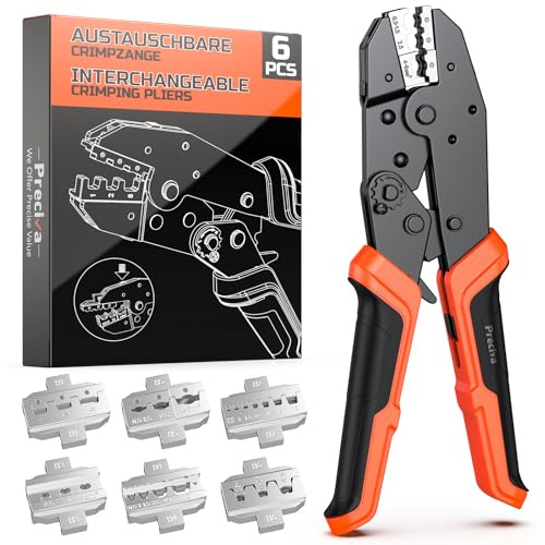 Preciva Set di utensili per crimpatura (6 pezzi)