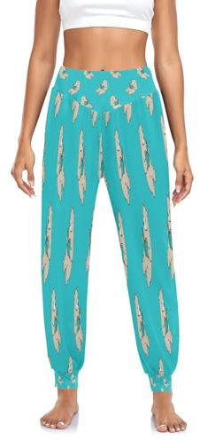 Damen Yogahose Tier Niedlich Tragen Yoga Pilates Hosen Haremshose Dance Hosen Harem Panda