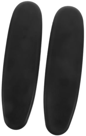 VILLCASE Chair Arm Pads 1 Pair Black PU Swivel Chair Arm Pad