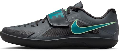 Nike Herren Zoom Rival SD 2 Leichtathletik-Wurfschuh, Black/Volt-Electric Algae-Bright Spruce, 43 EU