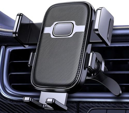 ZKSJFU Soporte Movil Coche para VW Multivan T6, Rejillas De Ventilación Porta Movil Coche El Gancho De Metal Es Súper Estable Ajustable 360° Soporte Movil