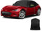 Halbe Autoabdeckung Ersatz für Mazda MX-5 Miata MK4 ND 2015-2024, Dachschutz-Autoabdeckung Wasserdicht, Halbe Garage mit Riemen, UV-beständig für jedes Wetter, Regen-Sonnen-Staubschutz