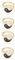 DEARMAMY 2 Sätze Yin Yang Acht Diagramme Ring Bescherung Weihnachten Weinachts Glitzerring Bands Yin-yang-trigramm-ring Fingerring Mit Kreativem Design Ringschmuck 2 Stück * 2
