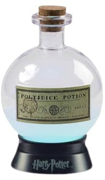 Close Up Polyjuice Potion Stimmungslampe mit Farbwechsel Modus - 7 unterschiedliche Farben | Vielsafttrank Potter | ca. 14 cm