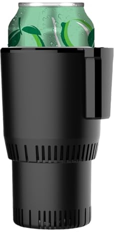 Chauffe-Refroidisseur De Tasse Auto Porte-Gobelet 12V à Refroidissement | Chauffe-Mug et Refroidisseur Automobile Pour Voyages Route Camping Car Navette Quotidienne Hiver Été