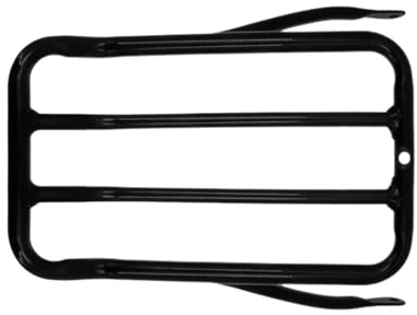 Hinterradgepäckträger Kompatibel Mit Forty Für Eight Für XL1200X 2010 2011 2012 2013 2014 2015 2016 2017. Motorrad-Kotflügel, Gepäckträger, Stützregal, Solositz, Gepäckträger(Rack Gloss Black)