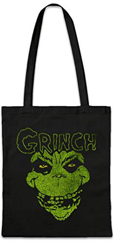 Urban Backwoods Grinchfits Hipster Bag Beutel Stofftasche Einkaufstasche