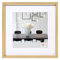 walther design ES330G Steel Style Kunststoff-Bilderrahmen 30x30 cm, gold