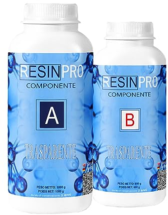 160Gr Resine Epoxy Ultra Transparente Polyvalente à haute performance pour créations artistiques, de bijoux, plateau, table rivière, revêtement et modelage - Assistance technique en Français