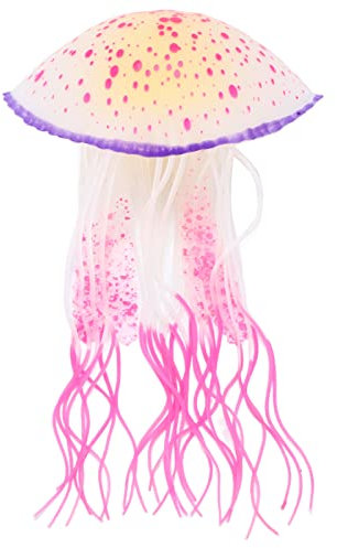 Künstliche Fluoreszierende Quallen, ungiftige Aquarium-Quallen-Dekoration für Aquarium für Aquarium