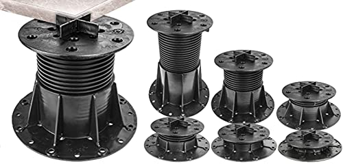 Gartenwelt Riegelsberger Plattenlager Basic 14 mm Terrassenlager Stelzlager Stellfuß für Terrassen-Platten Keramik Stein Beton Fliesen 260 STK. (1 Karton)
