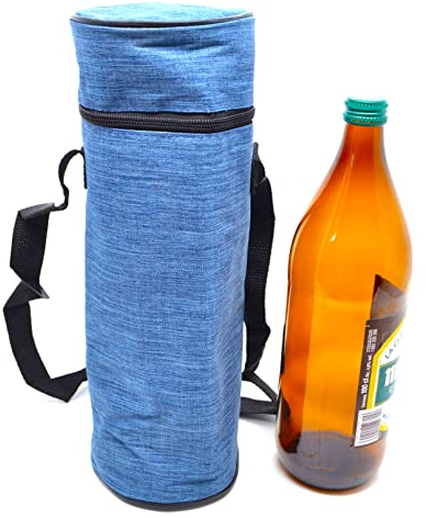 3L Total Hidalgo 1.5 LTR Bottiglie Refrigeratore, Tessuto come Denim, Flessibile Portatile per Spiaggia Campeggio Borsa Termica Campeggio Refrigeratore.. Camouflage Militare Cool Cold Bag