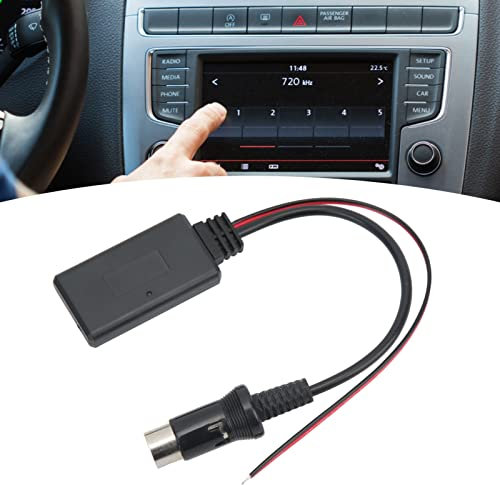 Tefola Module Bluetooth 5.0 13 Broches, Module Bluetooth Adaptateur de Musique Adaptateur de câble Audio sans Fil Pièces d'autoradio stéréo pour Kenwood