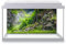 DV DESIGN Aquarium Fish Tank Background 100x50 cm - Forest Nature Style Tank Variety Aquatic Plants Moss Aquatic Image Static Cling Vinyl Vivarium Terrarium External Application #500004