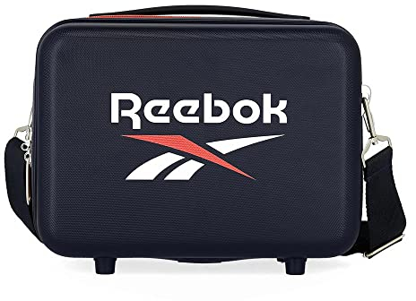 Reebok Roxbury Trousse de Toilette Adaptable avec Bandoulière Bleue 29x21x15 cms ABS Rigide 9.14L 0.2 kgs