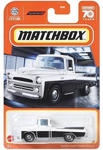 Matchbox Dodge Sweptside Pickup 14/100 (Black/White)