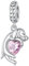 NINGAN Ciondolo con zirconi in argento sterling Gioielli da donna bracciale collana ciondolo