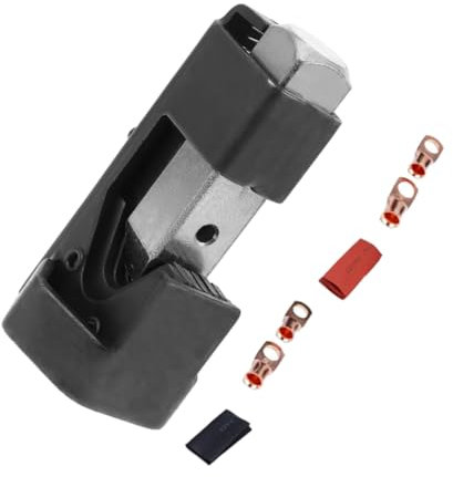 Uonlytech Kabelschuh Crimpzange Mit Hammer Crimpwerkzeug Für Batteriekabel 4 Anschlüsse 8-00 Awg Langlebig Und Vielseitig Einsetzbar Für Auto Und Schiffsprojekte