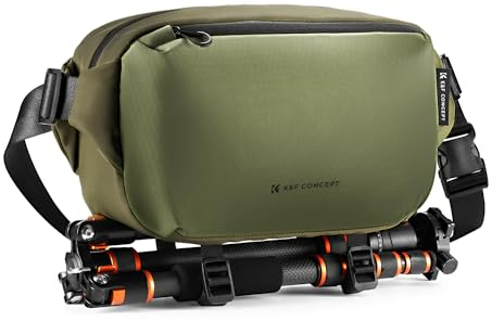 K&F Concept Kamera-Rucksack, Schultertasche, quadratische Tasche, Taschen für Fotografen, Kamera-Rechteck-Hülle, kompatibel mit Canon/Nikon/Sony/DJI Mavic Drohnen-Rucksack
